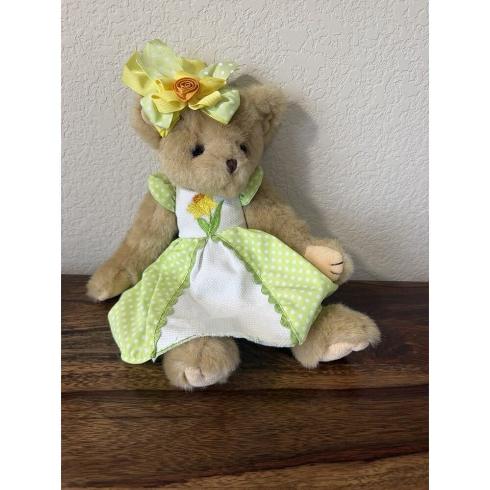 The Bearington Bear Collection Daniella Daffodil Spring Dress